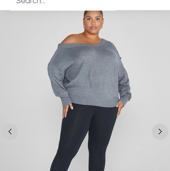 Off shoulder sweater - Picture 2 of 3